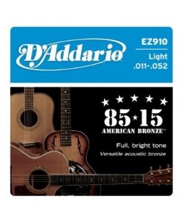 D'Addario EZ910 mūzikas instrumentu stīga Akustisks 6 pcs Tērauds Ģitāra