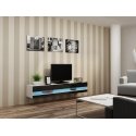 Cama TV stand VIGO NEW 30/180/40 white/black gloss Cama TV stand VIGO NEW 30/180/40 white/black gloss