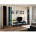 Cama TV stand VIGO NEW 30/180/40 white/black gloss Cama TV stand VIGO NEW 30/180/40 white/black gloss