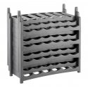 Rotho VARIO Tabletop wine rack 6 bottle(s) Grey Rotho VARIO Tabletop wine rack 6 bottle(s) Grey