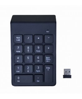 Gembird KPD-W-02 numeric keypad Laptop/PC Bluetooth Black