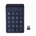 Gembird KPD-W-02 numbritega klahvistik Sülearvuti/PC Bluetooth Must Gembird KPD-W-02 numbritega klahvistik Sülearvuti/PC Bluetooth Must