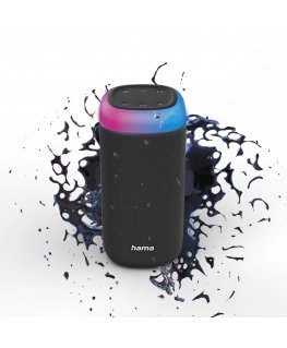 Hama Shine 2.0 Портативная стереоколонка Черный 30 W