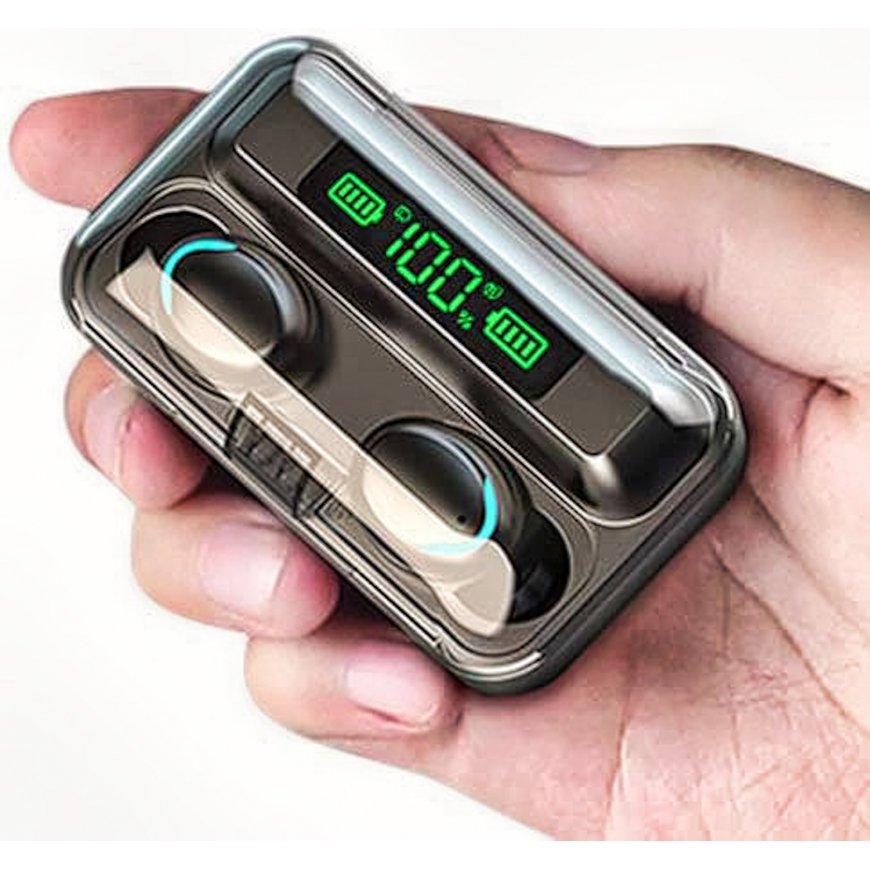 WoW 5C Super-Fit TWS Bluetooth 5.1 Kõrvaklapid HD Mikrofoni LED – 3