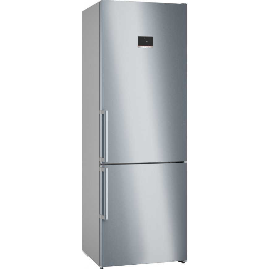 Bosch Serie 6 KGN49AIBT šaldytuvas-šaldiklis Pastatomi 440 L B Nerūdijančiojo plieno