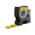DYMO D1 Standard - Black on Yellow - 24mm marķēšanas lenta Melns uz dzeltena DYMO D1 Standard - Black on Yellow - 24mm marķēšanas lenta Melns uz dzeltena