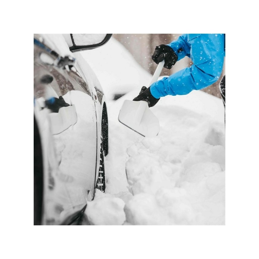 Fiskars SnowXpert Sniego kastuvas Balta – 3