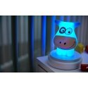 Alecto Naughty Cow öölamp beebile Sinine, Valge LED Alecto Naughty Cow öölamp beebile Sinine, Valge LED