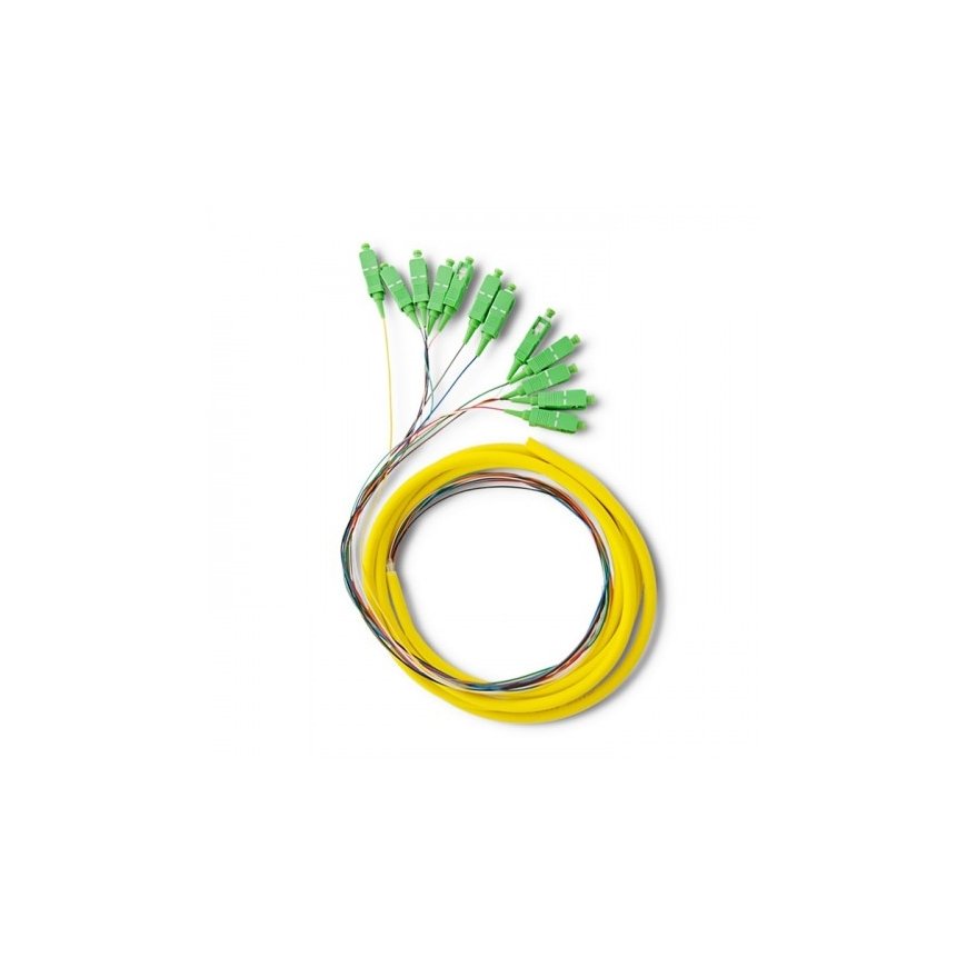 Qoltec 54362 InfiniBand ja kiudoptilised kaablid 2 m 12x SC Mitmevärviline