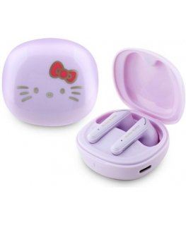 Słuchawki TWS Hello Kitty O Glossy Finish fioletowy