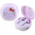 Słuchawki TWS Hello Kitty O Glossy Finish fioletowy Słuchawki TWS Hello Kitty O Glossy Finish fioletowy