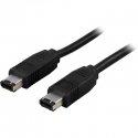 Deltaco FW-1 FireWire-kaapeli 1 m 6-p musta Deltaco FW-1 FireWire-kaapeli 1 m 6-p musta