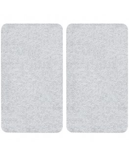 WENKO Transparent kitchen cutting board Rectangular Plastic, Tempered glass, Thermoplastic elastomer (TPE)
