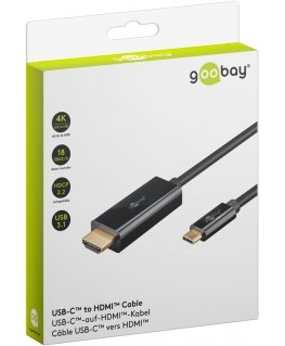 USB-C to HDMI Cable 4K at 60 Hz, 1 m | 75696