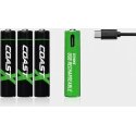 1x4 Coast Zithion-X Micro AAA Akku USB-C Ladeanschl. 1x4 Coast Zithion-X Micro AAA Akku USB-C Ladeanschl.