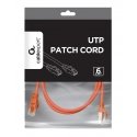 Gembird PP6U-1.5M/R networking cable Red Cat6 U/UTP (UTP) Gembird PP6U-1.5M/R networking cable Red Cat6 U/UTP (UTP)