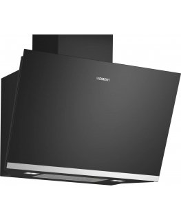 Siemens iQ500 LC81KAN60 tõmbekapp Seinale kinnitatav Must, Roostevaba teras 432 m³/h