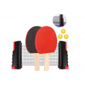 Lean Toys Ping Pong pöytätennissetti Lentopallomailat Pallot 6kpl Lean Toys Ping Pong pöytätennissetti Lentopallomailat Pallot 6kpl
