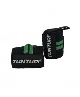 Rannehihnat TUNTURI Wrist Wraps, vihreä