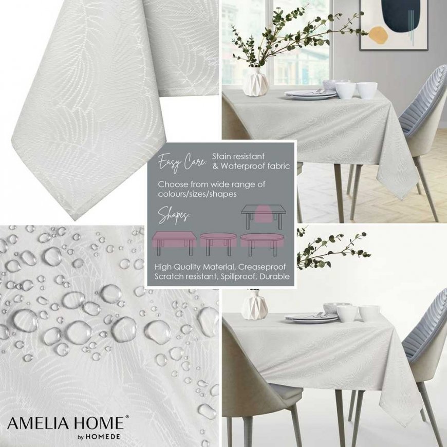 AmeliaHome Staltiesė AH GAIA BRD KREM 80X80