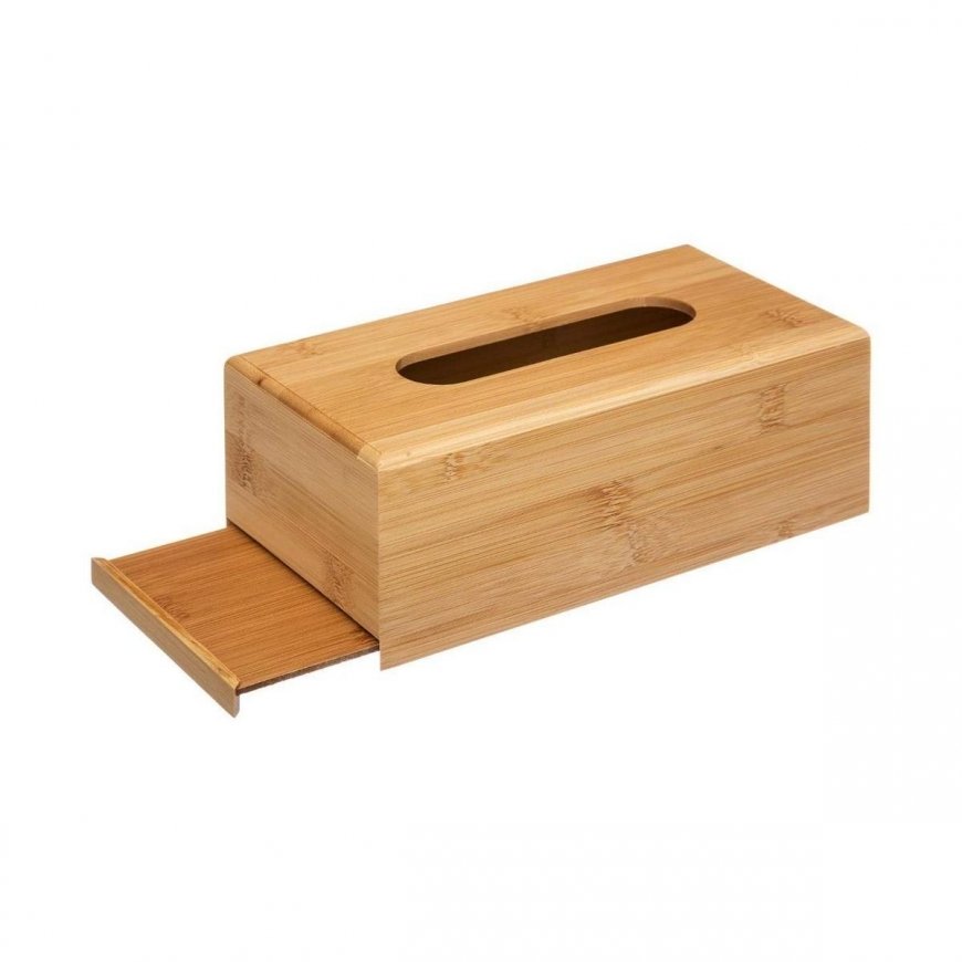 5five Simply Smart nenäliina tai huivilaatikko 5five Bamboo (25 x 13 x 8,7 cm) – 2