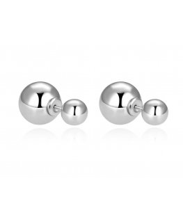 Beneto Timeless double earrings in silver AGUP2625