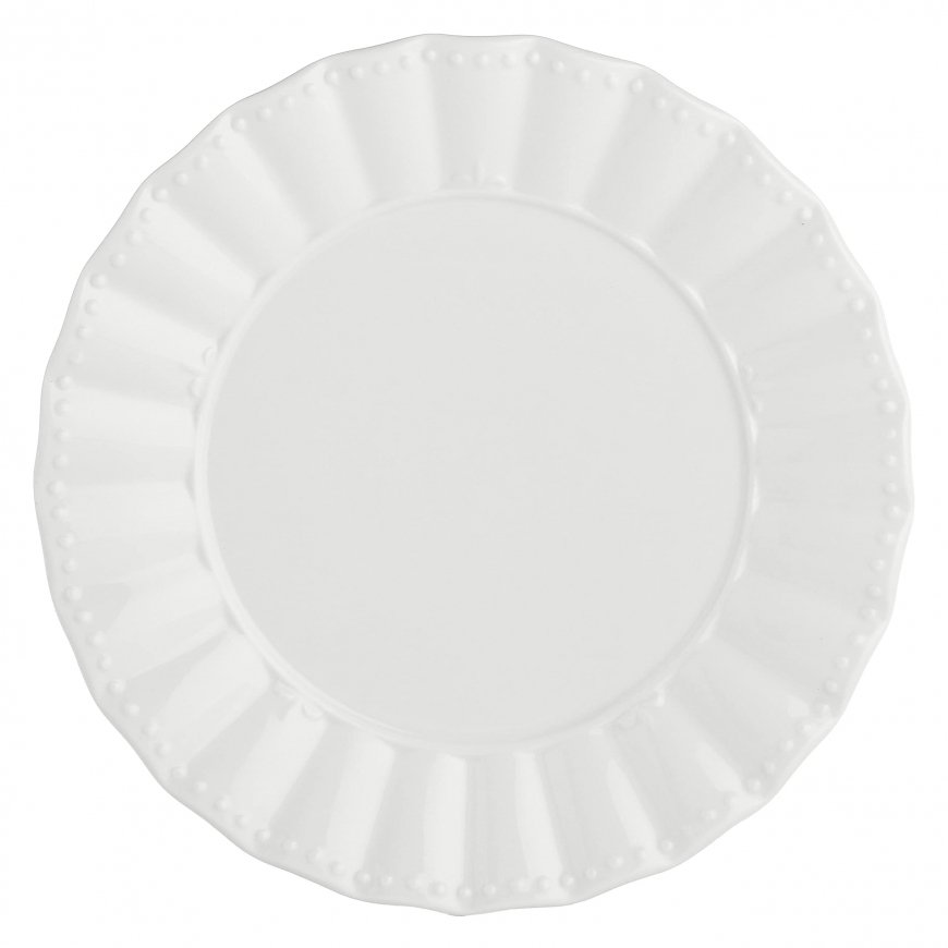 Set of 6 Ducale Salad Plates - White, 20 cm – 2