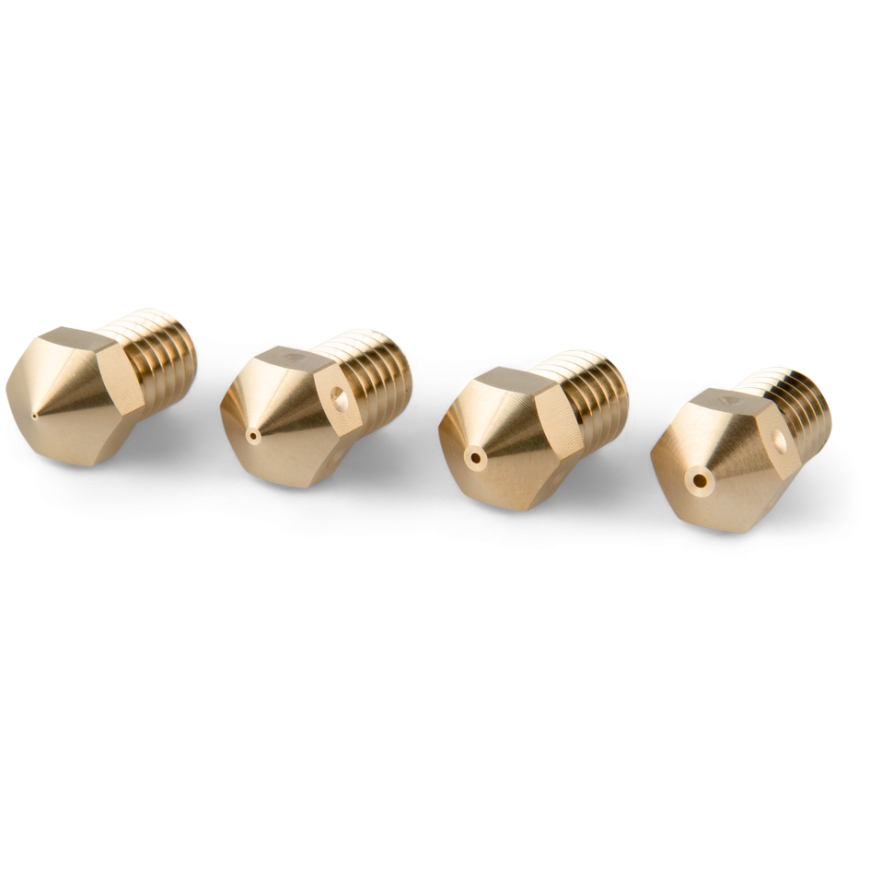 PrimaCreator RepRap M6 brass tips 3mm - 0.4mm - 4 pcs