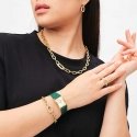 Daniel Wellington Luxury Gold Plated Crystal Necklace Crystal Link DW00400589 Daniel Wellington Luxury Gold Plated Crystal Necklace Crystal Link DW00400589