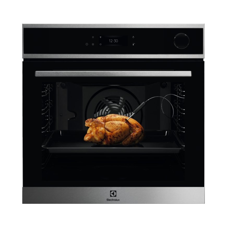 Electrolux EOC8P39WX Vidējs Melns Pogas, Ar