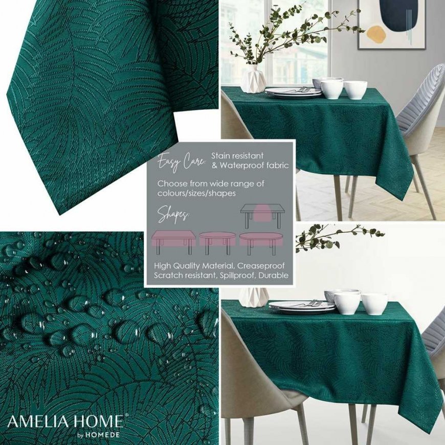 AmeliaHome Staltiesė AH GAIA HMD BOTTLLEGREEN 80X80 – 4