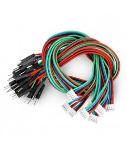 Gravity - I2C/UART liitäntäkaapelisarja - 4-napainen pistoke PH2.0 - 30cm - 10 kpl - DFRobot FIT0898