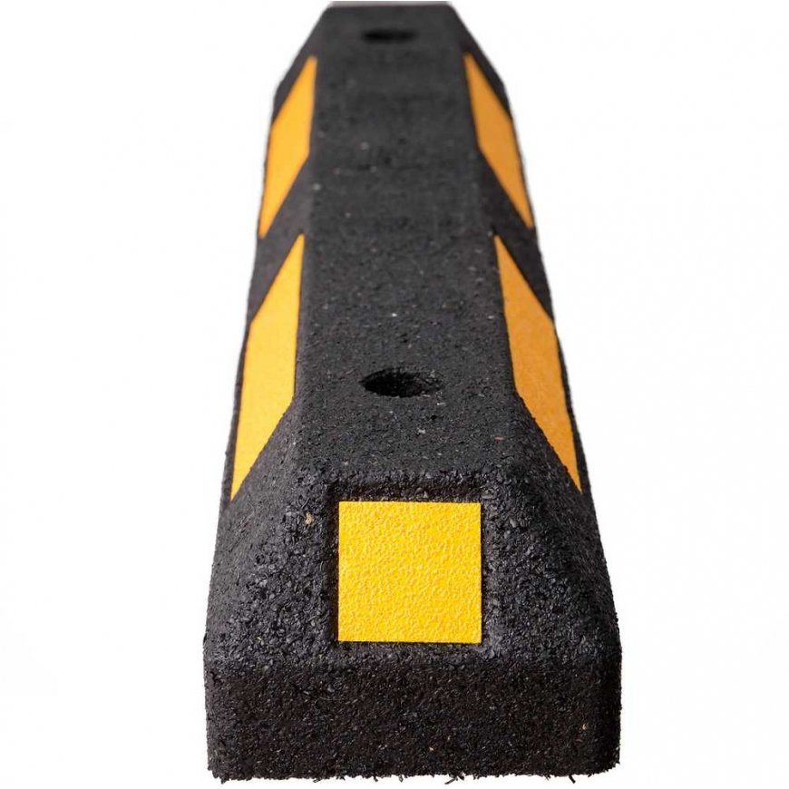 Pro-Line Rubber parking separator with reflective tape, 840x105x150 mm – 4