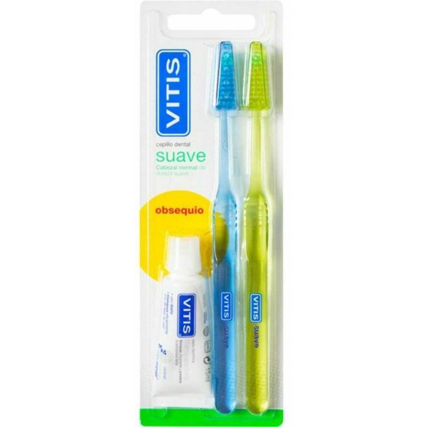 Vitis DUPLO soft toothbrush + toothpaste 15ml – 2