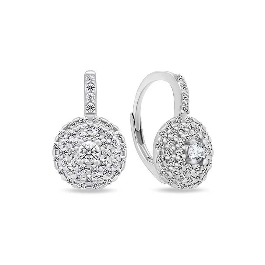 Brilio Silver Brilio Silver Stunning silver earrings with EA12W zircons – 2
