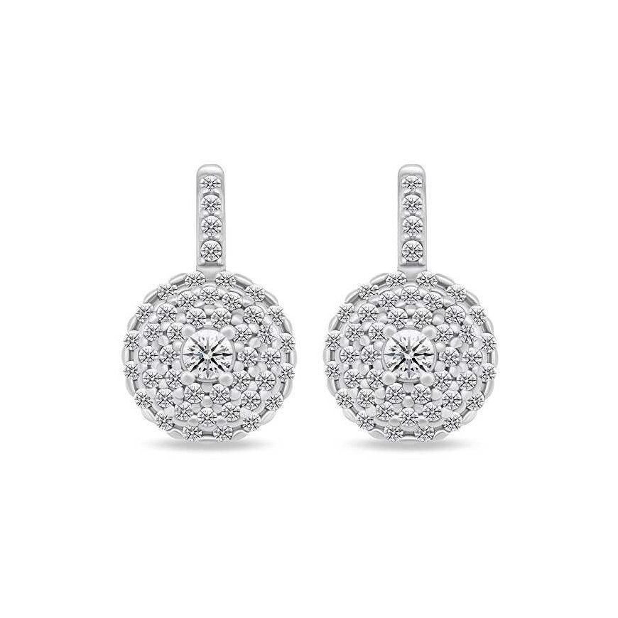 Brilio Silver Brilio Silver Stunning silver earrings with EA12W zircons – 3