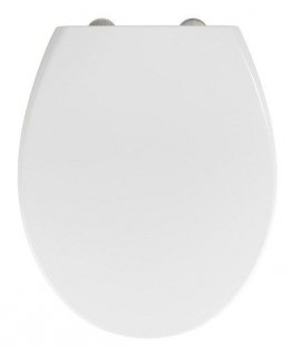 Wenko Toilet seat Delos Family white, EasyCl., D