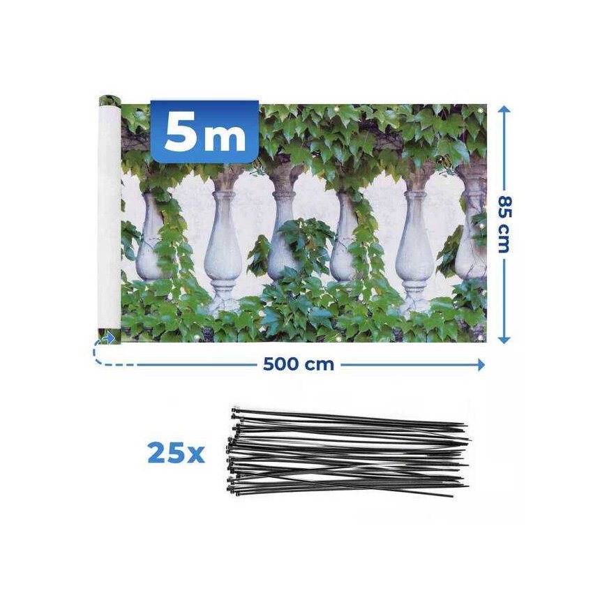 Maximex Parvekepeite "Ivy Fence", 5 mx 85 cm – 4