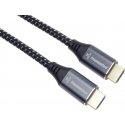 PREMIUMCORD-kaapeli HDMI 2.1 nopea + Ethernet-kaapeli 8K@60Hz, kullatut liittimet, 1m PREMIUMCORD-kaapeli HDMI 2.1 nopea + Ethernet-kaapeli 8K@60Hz, kullatut liittimet, 1m