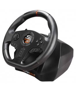 Subsonic SA5595-PC Gaming Controller Black USB Steering wheel + Pedals