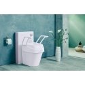 Dietz SmartFix wc-istuin käsinojilla Dietz SmartFix wc-istuin käsinojilla
