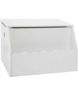 Atmosphera Children's shelf with toy storage, white