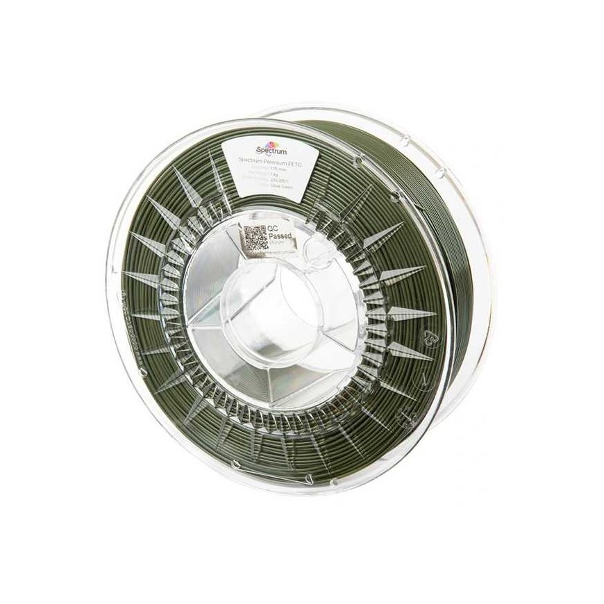 Spectrum 3D filament, Premium PET-G, 1.75mm, 1000g, 80603, olive green
