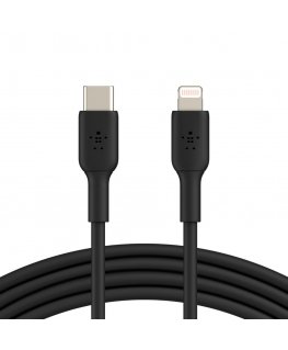 Belkin CAA003BT1MBK Lightning-kaapeli 1 m musta