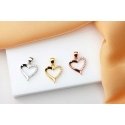 Brilio Silver Silver korusetti Heart SET270W (riipus, korvakorut) Brilio Silver Silver korusetti Heart SET270W (riipus, korvakorut)