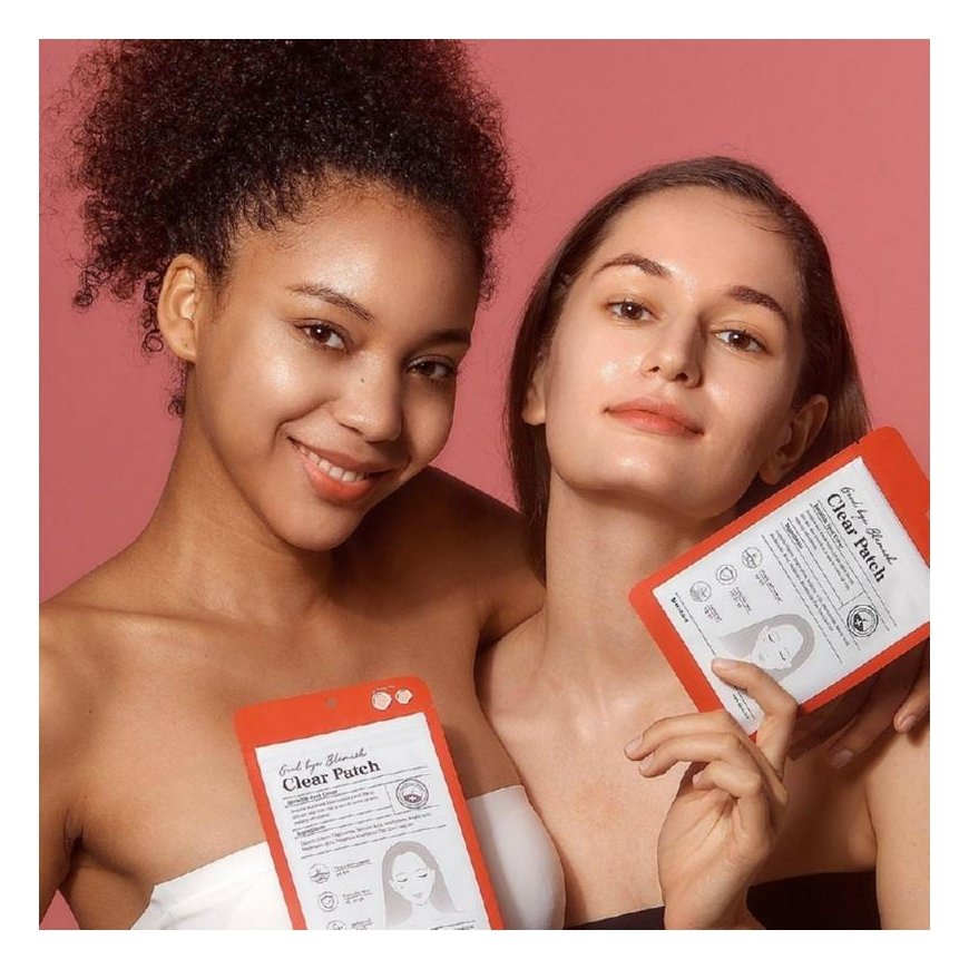 Mizon Good Bye Blemish Clear Patch hydrocolloid, masking patches from acne, in a package of 44 pcs. – 4