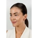 Brilio Silver Fashionable silver earrings with black zircons EA694WBC Brilio Silver Fashionable silver earrings with black zircons EA694WBC
