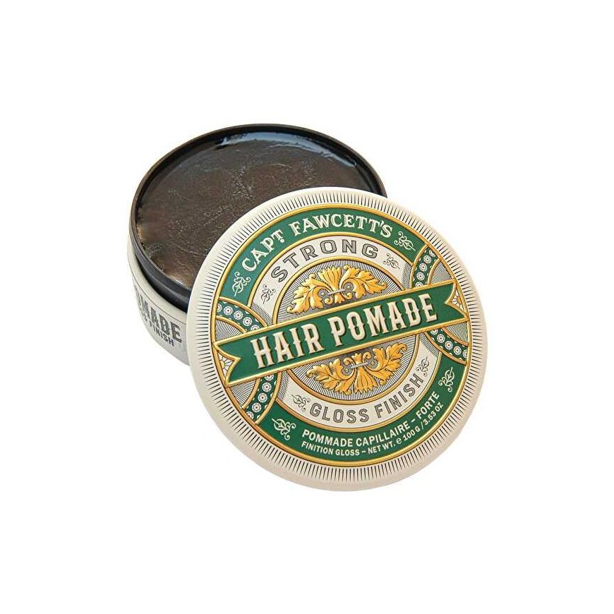 Captain Fawcett Strong Pomade Strong hold and shine hair pomade, 100g – 5