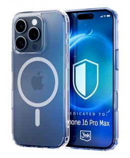 3MK MagCase pro Apple iPhone 16 Pro Max mobiliojo telefono dėklas 17,5 cm (6.9") Permatomas