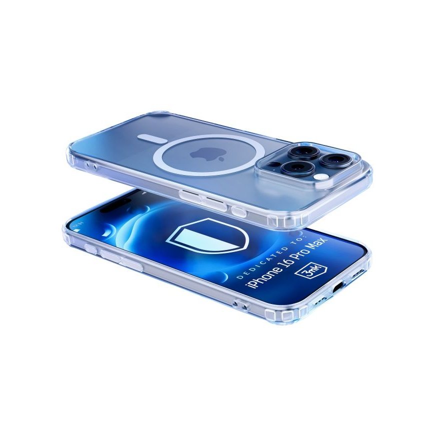 3MK MagCase pro Apple iPhone 16 Pro Max mobile phone case 17.5 cm (6.9") Cover Transparent – 2